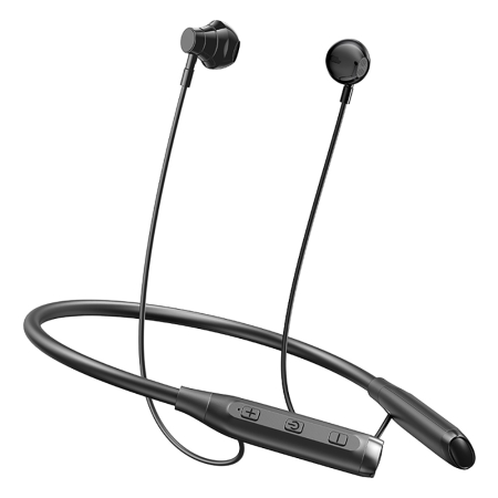 USAMS earphones YQ24 με μαγνήτη Bluetooth 130mAh μαύρα