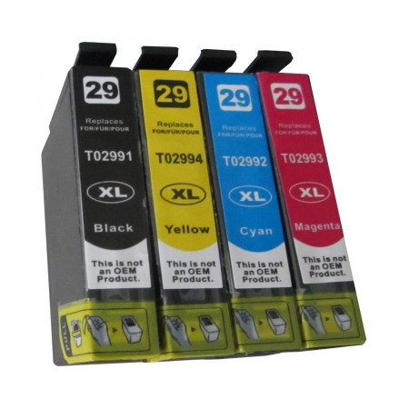 Μελάνι EPSON 29 XL Multipack (BK/C/M/Y) Kαινούριο Συμβατό T2995 (63ml)