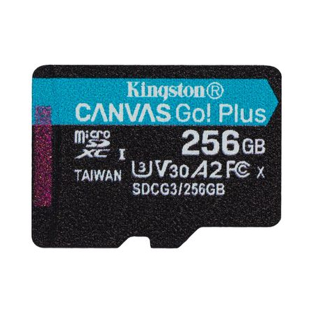 Κάρτα Μνήμης Kingston Canvas Go! Plus 256GB microSDXC UHS-I