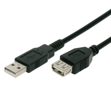 Καλώδιο (προέκταση) USB v2.0 (Αρσ) - USB v2.0 (Θηλ) - 1.5m