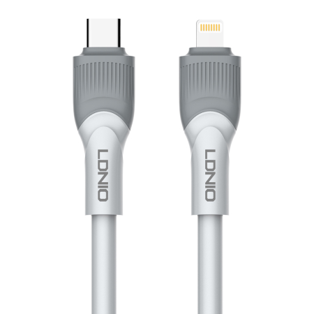Καλώδιο Lightning σε USB-C LDNIO LC601I 30W PD 1m γκρι