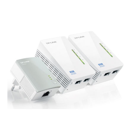 TP-Link AV500 Powerline Universal WiFi Range Extender Network Kit TL-WPA4220T KIT