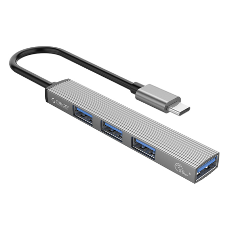 ORICO USB-C hub AH-13 4x USB ports Γκρι