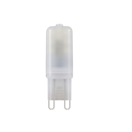 Λάμπα Led G9 κυλινδρική Frosty 3W 230V 4000K ενδιάμεσο λευκό φως δέσμης 300° 220lm