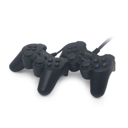 Σετ Χειριστήρια για PC GEMBIRD JPD-UDV2-01 Double USB Dual Shock