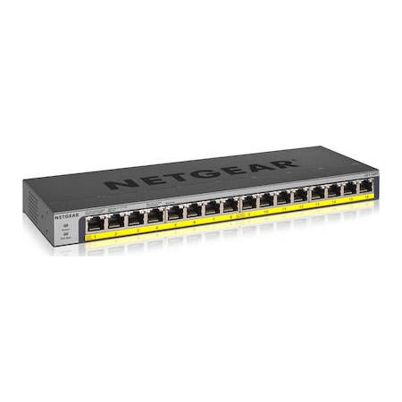 Switch NETGEAR GS116PP-100EUS 16-Port Gigabit Ethernet PoE+ 183W Unmanaged