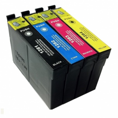 EPSON T1285 XL MULTIPACK (BK/C/M/Y) ΚΑΙΝΟΥΡΙΟ (60ml) ΣΥΜΒΑΤΟ