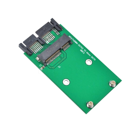 KEBIDU msata mini pci-e  to micro sata (7+9pin) Converter