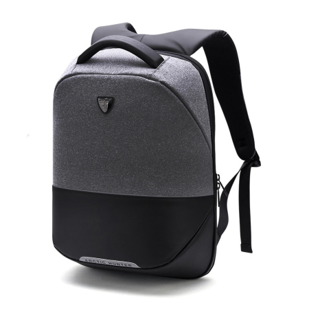 Τσάντα πλάτης Arctic Hunter B00216-DG με θήκη laptop 15.6 σκούρο γκρι