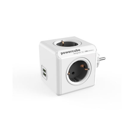 Πολύπριζο Powercube Original 4 x DE 2 x USB sockets