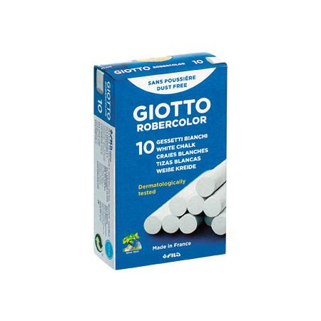 Giotto Robercolor Κιμωλίες 10τμχ - Λευκή