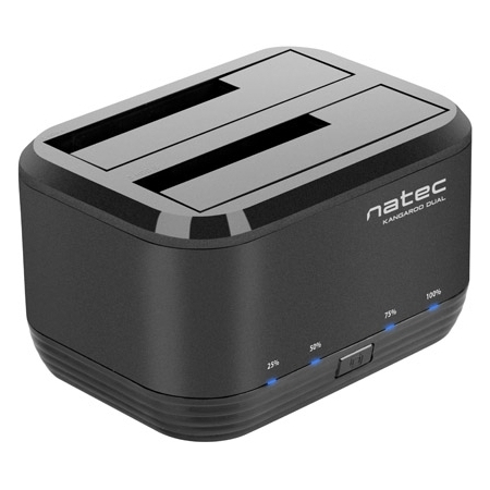 Εξωτερική Θήκη NATEC NSD-0955 KANGAROO DUAL USB 3.0 SATA HDD