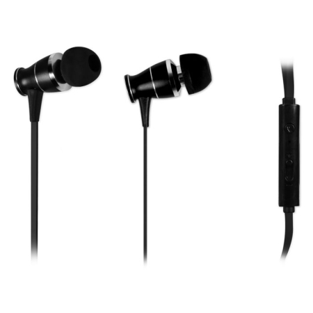 Mεταλλικά Ακουστικά NOD L2M με μικρόφωνο 10mm 3.5mm 1.2m