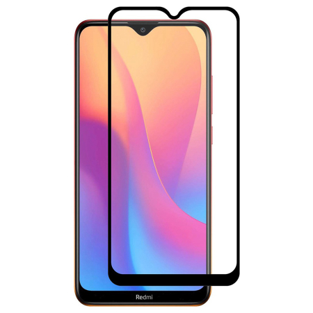 Tempered Glass 5D Full Cover Full Glue Xiaomi Redmi 8 / 8A μαύρο