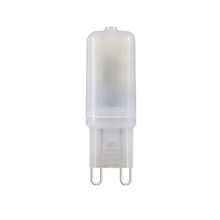 Λάμπα Led G9 κυλινδρική Frosty 3W 230V 3000K θερμό λευκό φως δέσμης 300° 210 lumen
