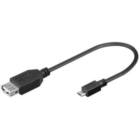 Καλώδιο OTG USB 2.0 θηλ - USB micro B.- 95194