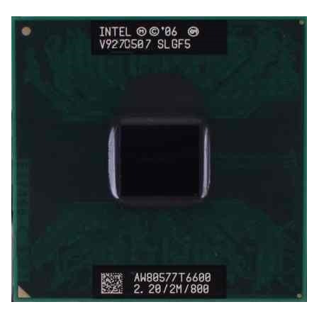 Intel Core 2 Duo Mobile Processor T6600 2M Cache 2.20GHz 800MHz FSB Refurbished