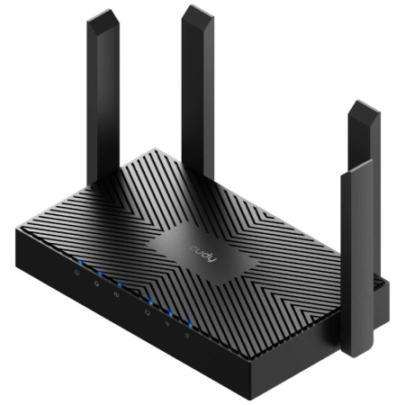 Cudy WR3000 AX3000 Gigabit Mesh Wi-Fi 6 Router Μαύρο 1.0