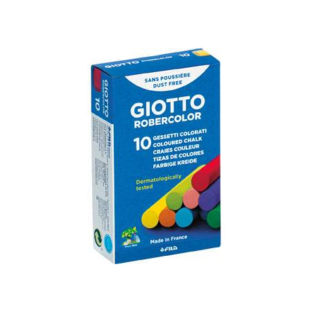 Giotto Robercolor Κιμωλίες 10τμχ - Διάφορα Χρώματα