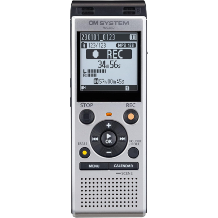 Καταγραφέας Φωνής Olympus WS-852 4GB Silver