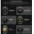 ZEBLAZE smartwatch Ares 2 1.09 heart rate 5 ATM μαύρο