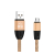 Καλώδιο USB σε Micro USB eco flat copper 1m