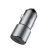 Φορτιστής Αυτοκινήτου PT-924 1x USB 1x Type-C 3A Γκρι