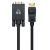 καλώδιο DisplayPort σε VGA  POWERTECH 1080p 1.8m μαύρο