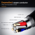 Καλώδιο ήχου 3.5mm CT-P11GN AUX 1m μαύρο