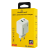 Φορτιστής τοίχου PT-1551 USB & USB-C PD QC4.0 AVS GaN 45W λευκός
