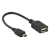 Καλώδιο VALUELINE VLMP60315B0.20 OTG USB 2.0 θηλ - USB mini 5-pin 0.20m