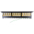 Patch panel Goobay 93048 CAT 6 STP 24 θυρών 1U Μαύρο
