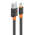 Καλώδιο flat USB σε USB-C CELEBRAT CB-33C 3A 480Mbps 1m