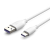 CABLETIME Καλώδιο USB 2.0 σε USB Type-C C160 5A 1m Λευκό