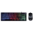 Ενσύρματο set πληκτρολόγιο & ποντίκι ROAR RR-0004 1600DPI RGB μαύρο