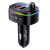 Bluetooth FM transmitter - Car με οθόνη RGB QC3 Μαύρο