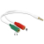DELOCK Αντάπτορας από 2x 3.5mm 3-pin jack σε 3.5mm 4-pin jack