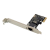 Κάρτα Επέκτασης PCIe to LAN 10/100/1000 Chipset RTL8111C