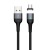 Καλώδιο POWERTECH PT-750 3.0A USB 2.0 σε Micro USB Braided Μαγνητικό 1m