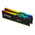 Μνήμη Kingston FURY Beast RGB DDR5 6000MHz CL40 16GB Kit (2x8GB)