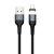 Καλώδιο POWERTECH PT-755 3.0A USB 2.0 σε Lightning  μαγνητικό 1m μαύρο
