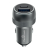 Φορτιστής Αυτοκινήτου PT-1148 USB & USB-C 89W PD & QC γκρι