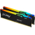 Μνήμη Kingston FURY Beast RGB DDR5 5600MHz CL36 32GB Kit (2x16GB)