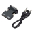 Αντάπτορας HDMI σε VGA POWERTECH με 3.5mm, μαύρος
