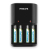Φορτιστής μπαταριών PHILIPS SCB1450NB AA/AAA & 4 AAA μπαταρίες 800mAh