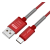 Καλώδιο USB 2.0 σε Type C Fast Charging 2.4A ενισχυμένο 1m